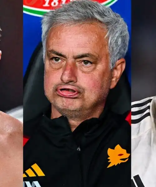 La Roma non va: le smorfie di Lukaku, Dybala e Mourinho. Foto