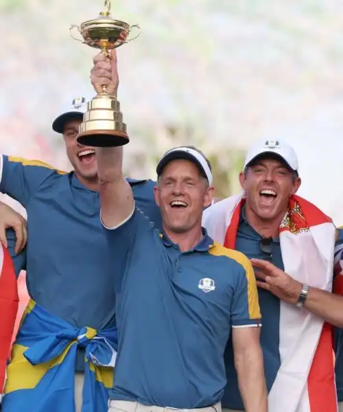 Ryder Cup: gioia Europa, americani in lacrime. Le foto