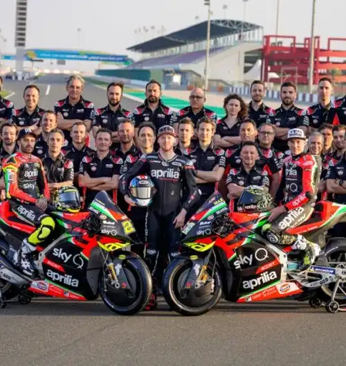 Aprilia, rottura tra i due piloti