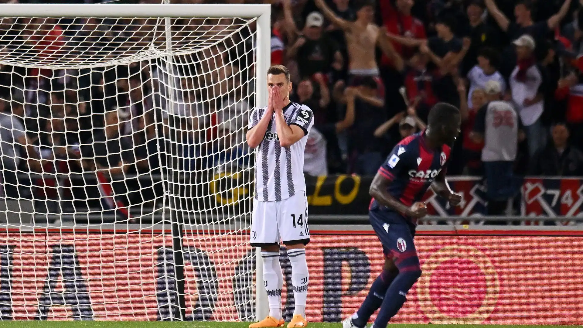 A Bologna Arek Milik è passato dalla grande delusione alla grande gioia