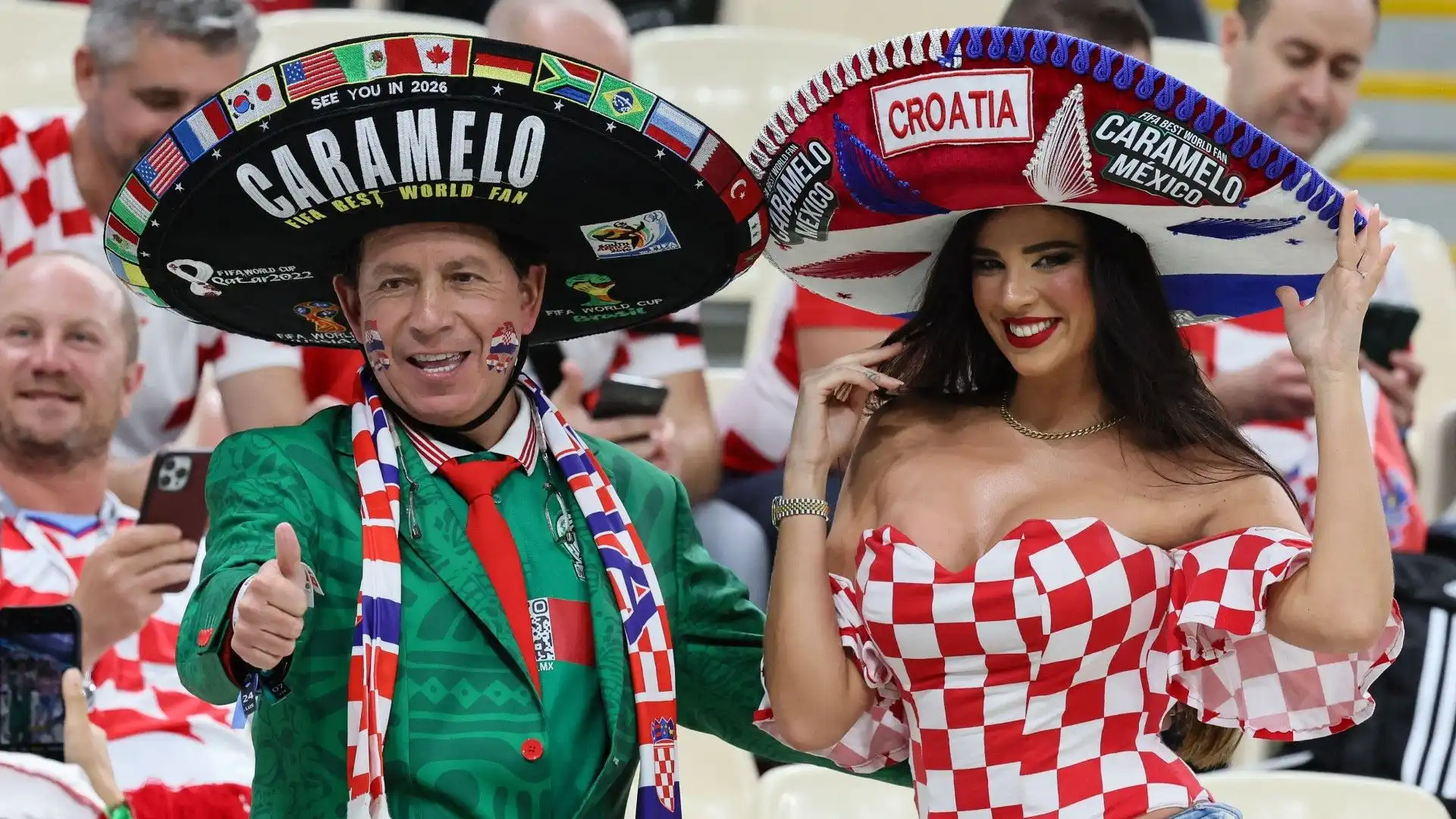 Argentina-Croazia: le più belle foto dei tifosi