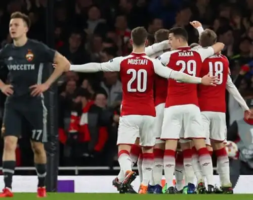 Europa League: Arsenal a valanga, vince l’Atletico