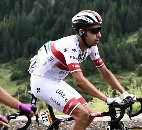 Fabio Aru sconsolato: “Male, male”