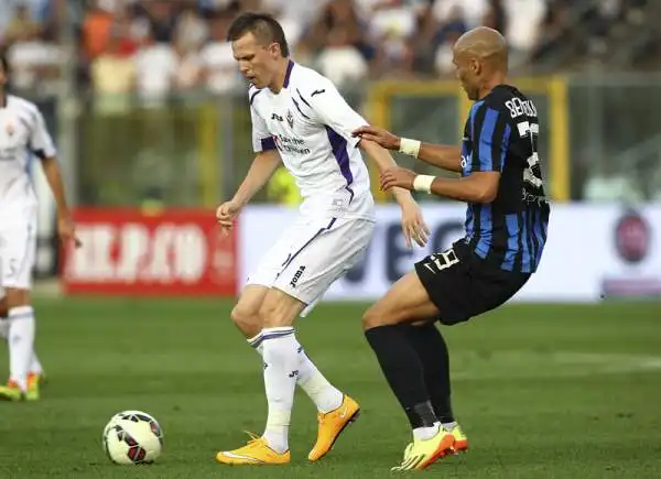 Fiorentina corsara. I viola vincono a Bergamo grazie a Kurtic.