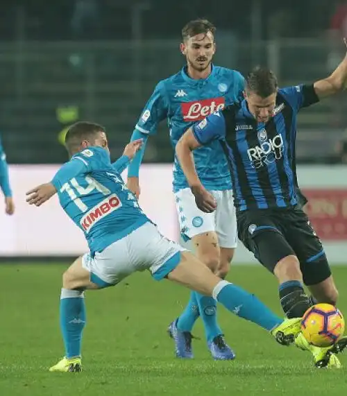 Atalanta-Napoli, pioggia di multe