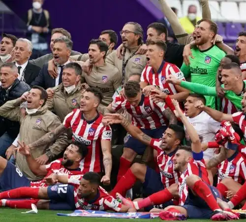 L’Atletico Madrid è campione di Spagna