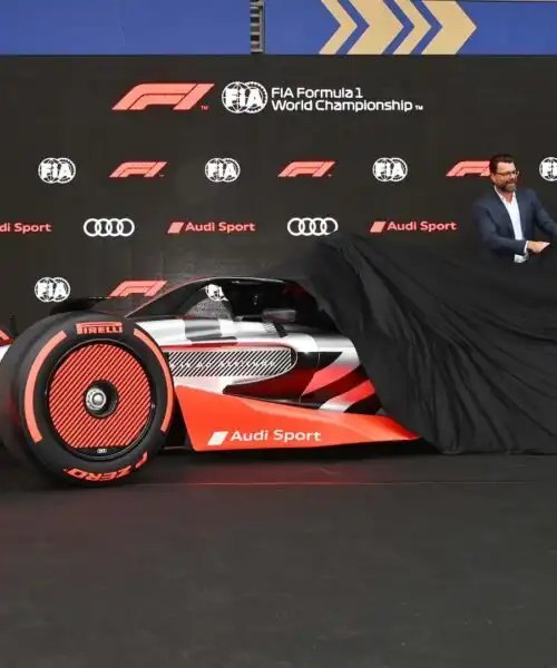 Audi sbarca in F1, la nuova livrea è spettacolare! Le foto