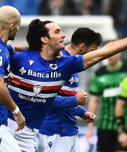 La Sampdoria torna a sorridere: Sassuolo ko