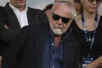 Aurelio De Laurentiis furioso dopo Napoli-Inter