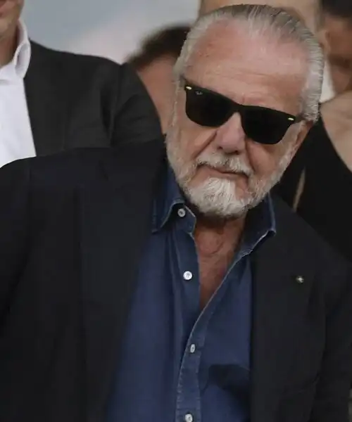 Aurelio De Laurentiis furioso dopo Napoli-Inter