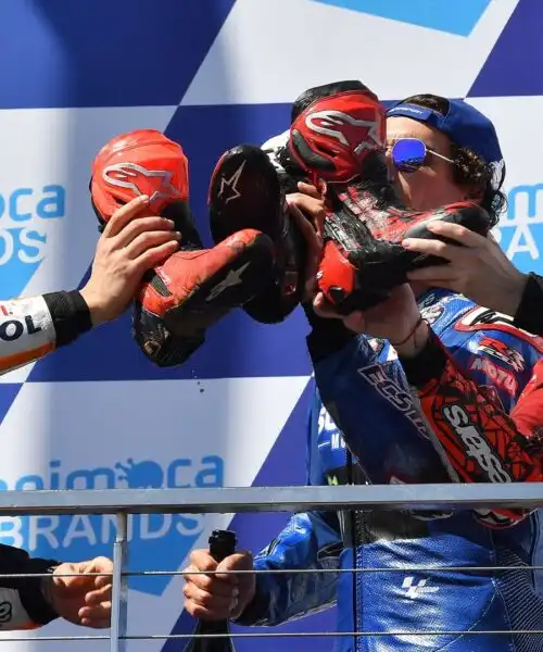 MotoGp, in Australia vince Rins ma è festa grande per Bagnaia