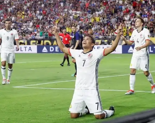 Bacca-gol: Colombia sul podio
