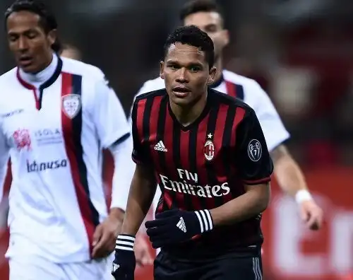 Carlos Bacca: “Io voglio solo il Milan”