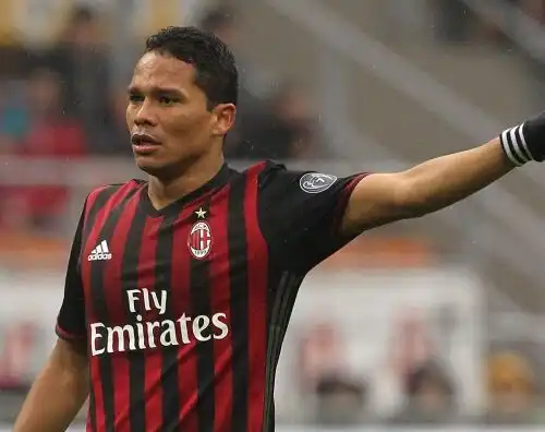 Bacca, dalla rabbia alla cena