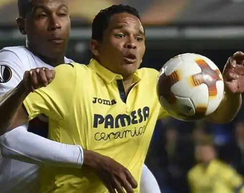 Milan, trattativa con il Villarreal per Bacca