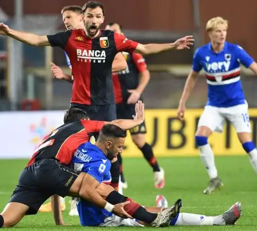 Samp-Genoa, il derby finisce in parità