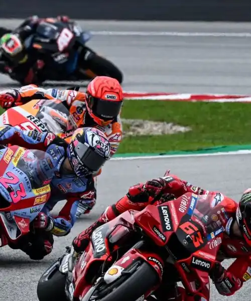 MotoGp, Sepang: Pecco Bagnaia vince la gara ma non il Mondiale