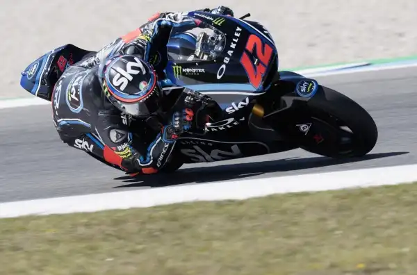 Moto2, Bagnaia più veloce di tutti