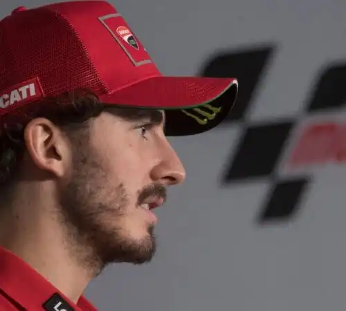 Ducati, l’amarezza di Pecco Bagnaia