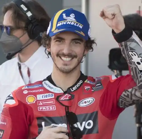 Ducati, Pecco Bagnaia fa un annuncio importante