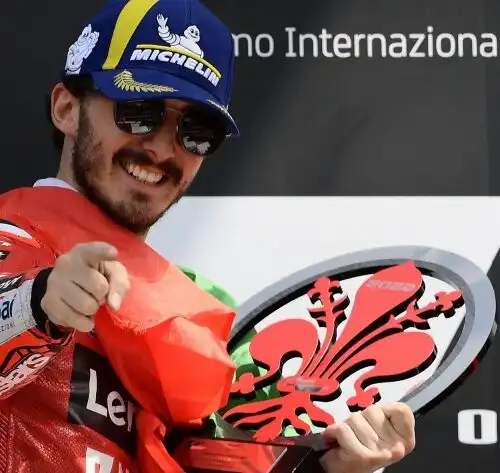 Pecco Bagnaia, orgoglio Ducati: “Quante bandiere”