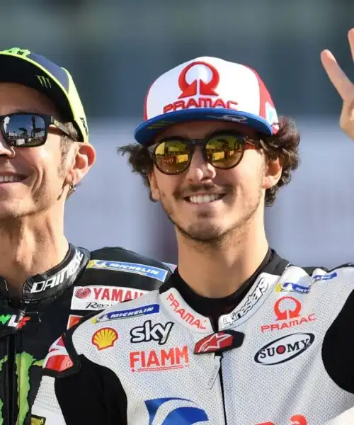 Pecco Bagnaia svela il “trucco” di Valentino Rossi: “Mi ha cambiato”