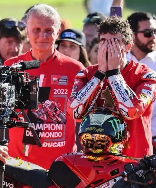 MotoGp, Ducati e Bagnaia campioni del mondo: Pecco svela un retroscena