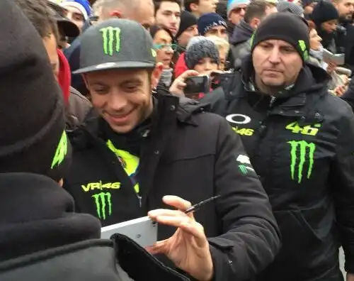 Vettura sottopeso, penalità per Valentino Rossi