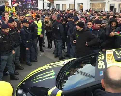 Monza Rally Show, Rossi è primo