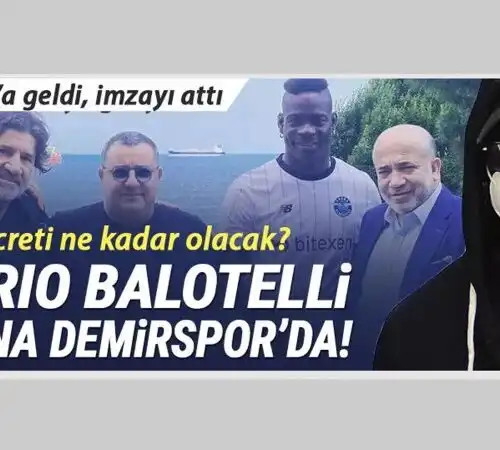 Mario Balotelli, neanche una settimana da disoccupato