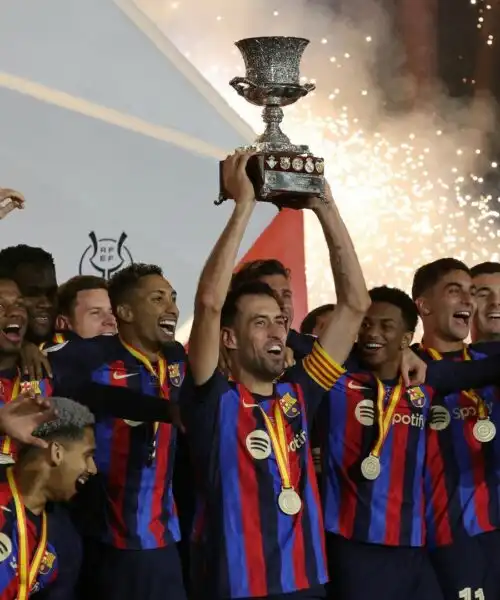 Barcellona campione: le immagini della grande festa