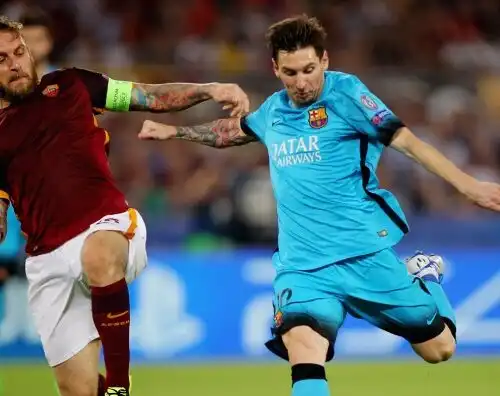 Anche Barcellona-Roma in chiaro