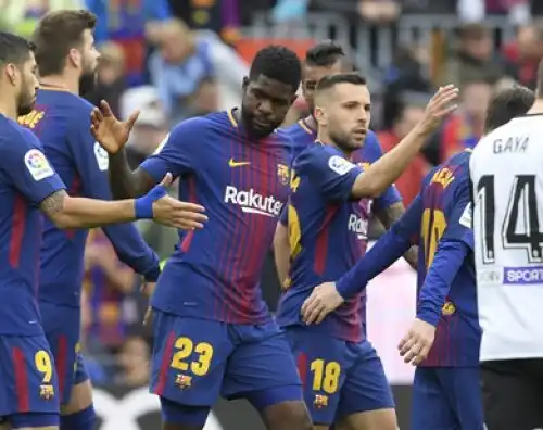 Il Barcellona si consola con il record