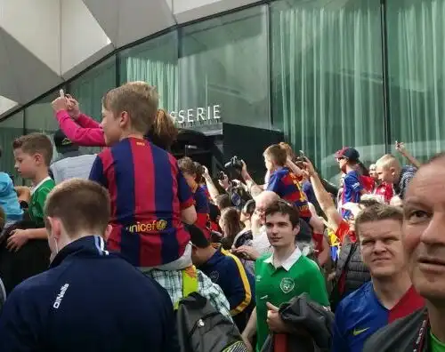 Barça-Celtic, che festa