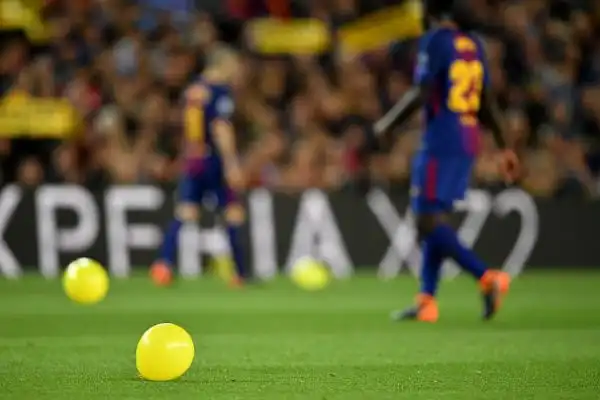 La Roma sconfitta al Camp Nou, ma a testa alta. Dura poco la speranza del gol di Dzeko.