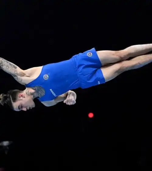 Nicola Bartolini, storica medaglia d’oro mondiale al corpo libero