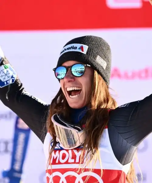 Marta Bassino regina al Sestriere. Federica Brignone sorride, Sofia Goggia no