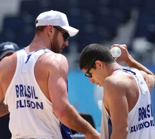 Tokyo 2020: beach volley, il Brasile ci resta male