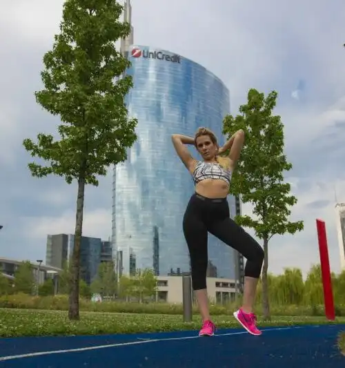 Beatrice Bonfanti bella e atletica