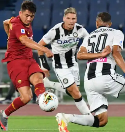 Colpo Udinese a Roma