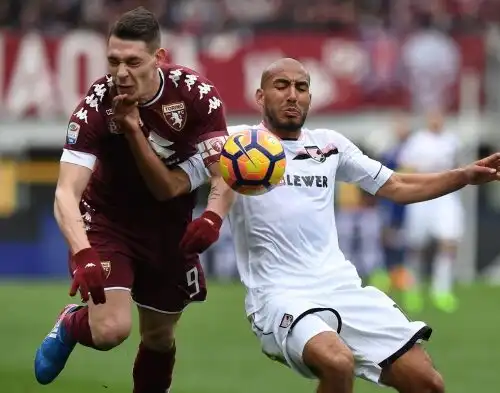 Picchiato e ‘mazziato’ (dagli arbitri): primato a Belotti