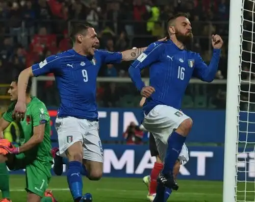Italia-Albania 2-0: gli azzurri blindano il 2° posto