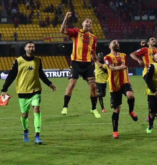 Benevento di rigore, il dominio continua