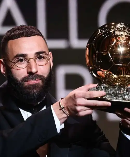 E’ Karim Benzema il vincitore del Pallone d’Oro