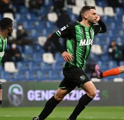 Le parole di Domenico Berardi mettono in allarme il Sassuolo