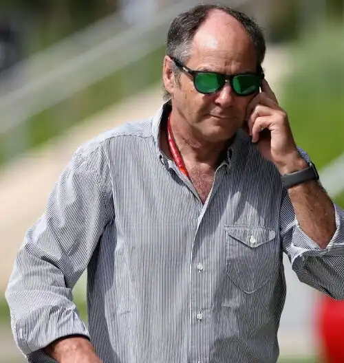 Gerhard Berger fa la corte a Valentino Rossi