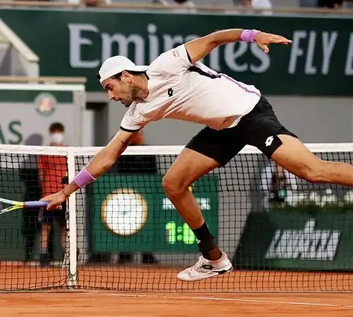 Matteo Berrettini ci prova ma si arrende a Novak Djokovic