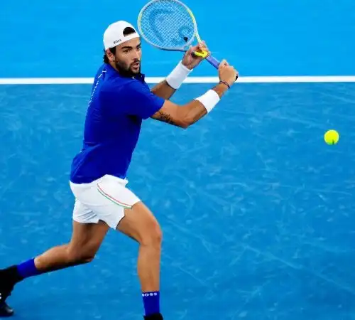 ATP Cup, rientro con sconfitta per Matteo Berrettini