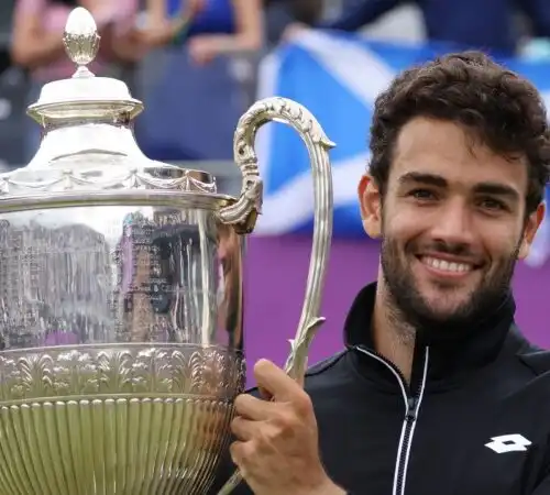 Matteo Berrettini, storica affermazione a Londra