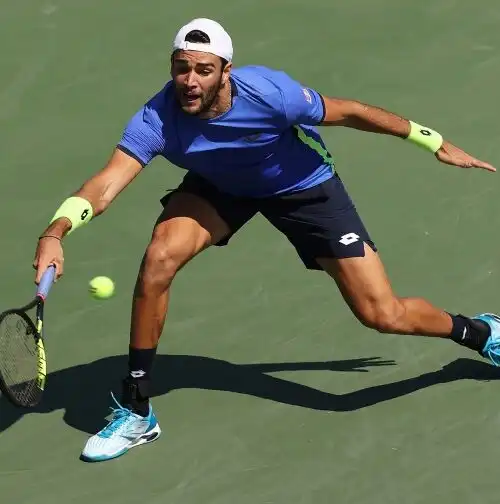 Us Open: Matteo Berrettini vince la battaglia, ma niente derby